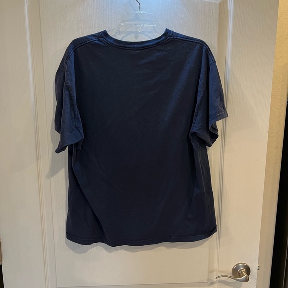 Frosty The Snowman Graphic Tee Blue Delta Pro Weight size large - Picture 2 of 3